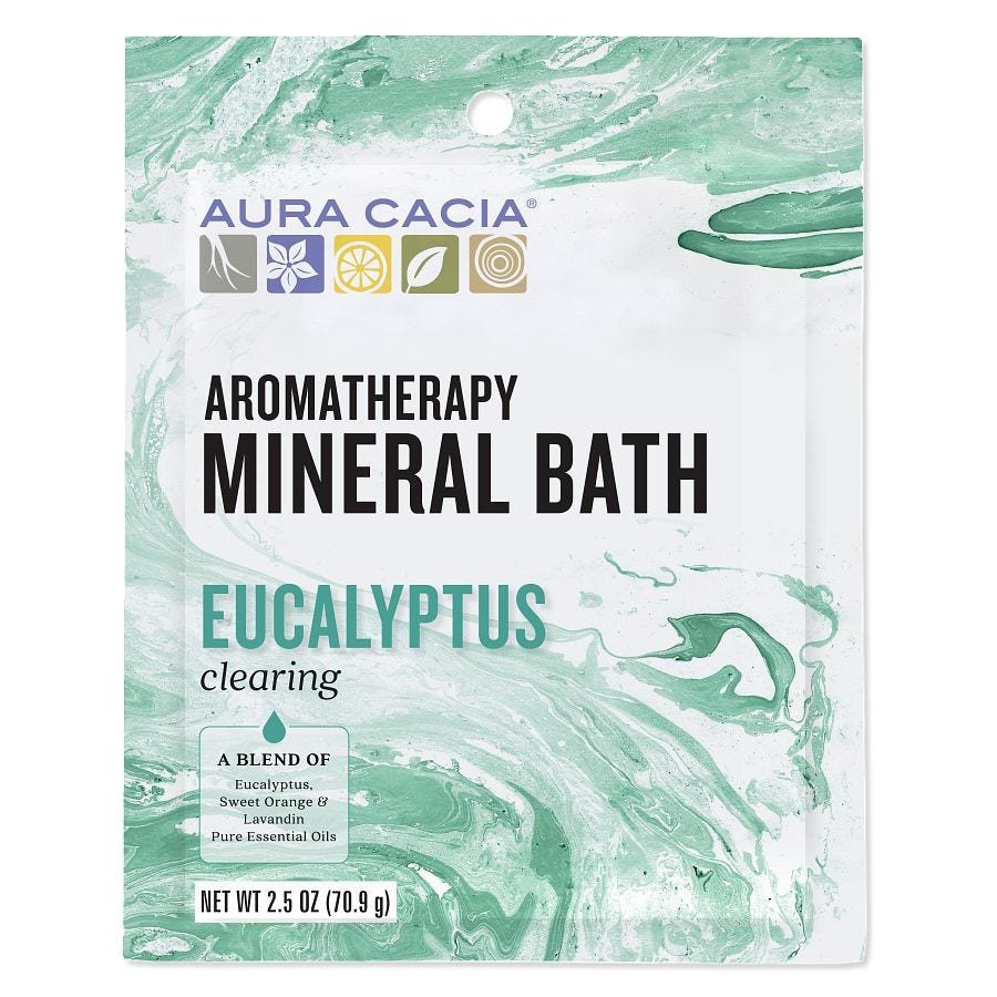 Aura Cacia Eucalyptus Mineral Bath, 2.5 oz