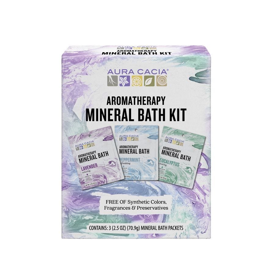 Aura Cacia Mineral Bath Gift Kit
