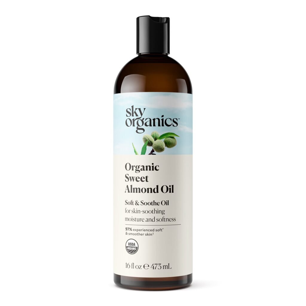 Sky Organics Organic Sweet Almond Oil, 16 oz