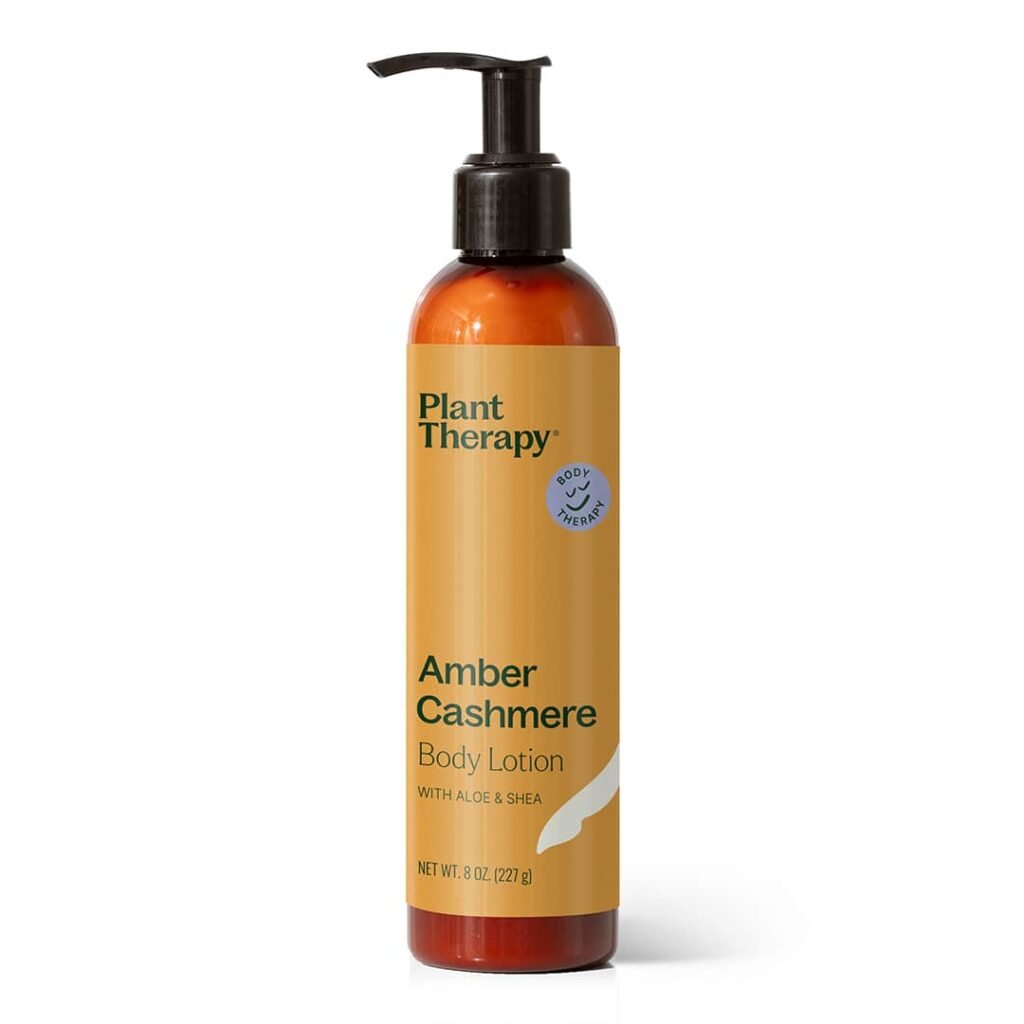 Plant Therapy Amber Cashmere Body Lotion, 8 oz