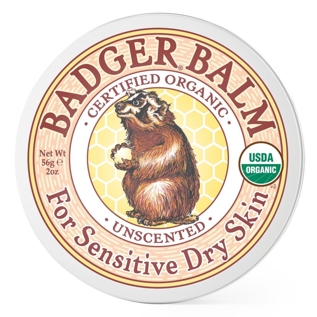 Badger Balm Unscented, 2 oz Tin